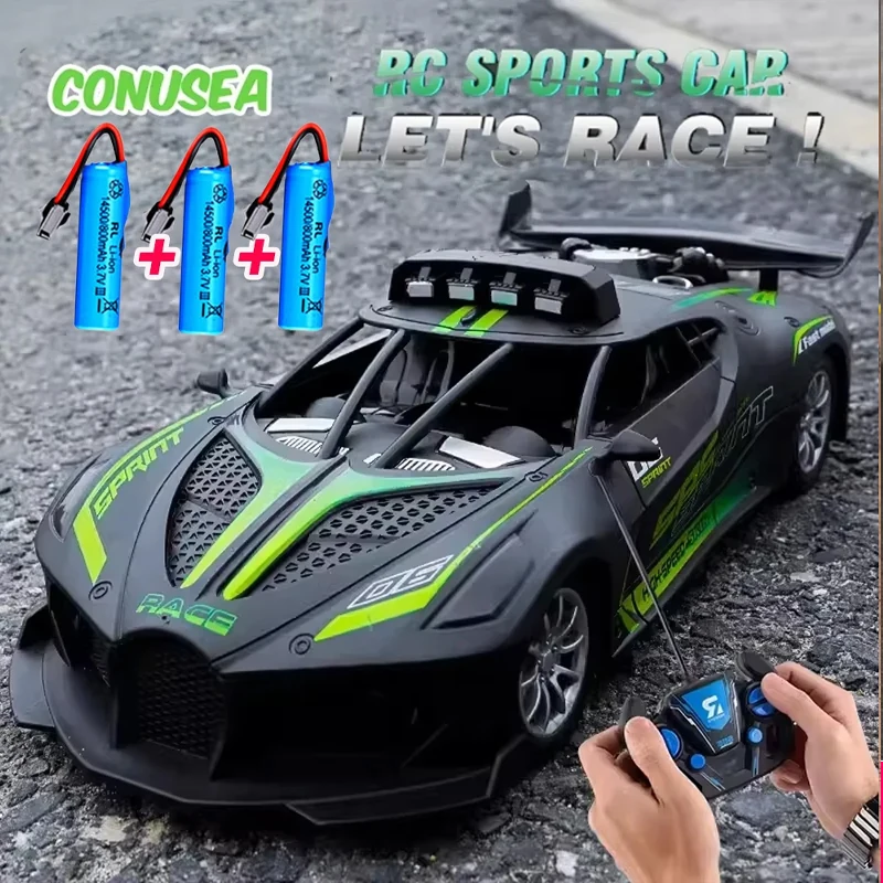 1/18 Rc Car High Speed Drift Sport Cars Remote Control Vehicle Sports Racing Car Toy Model Children Toys for Boys Birthday Gifts