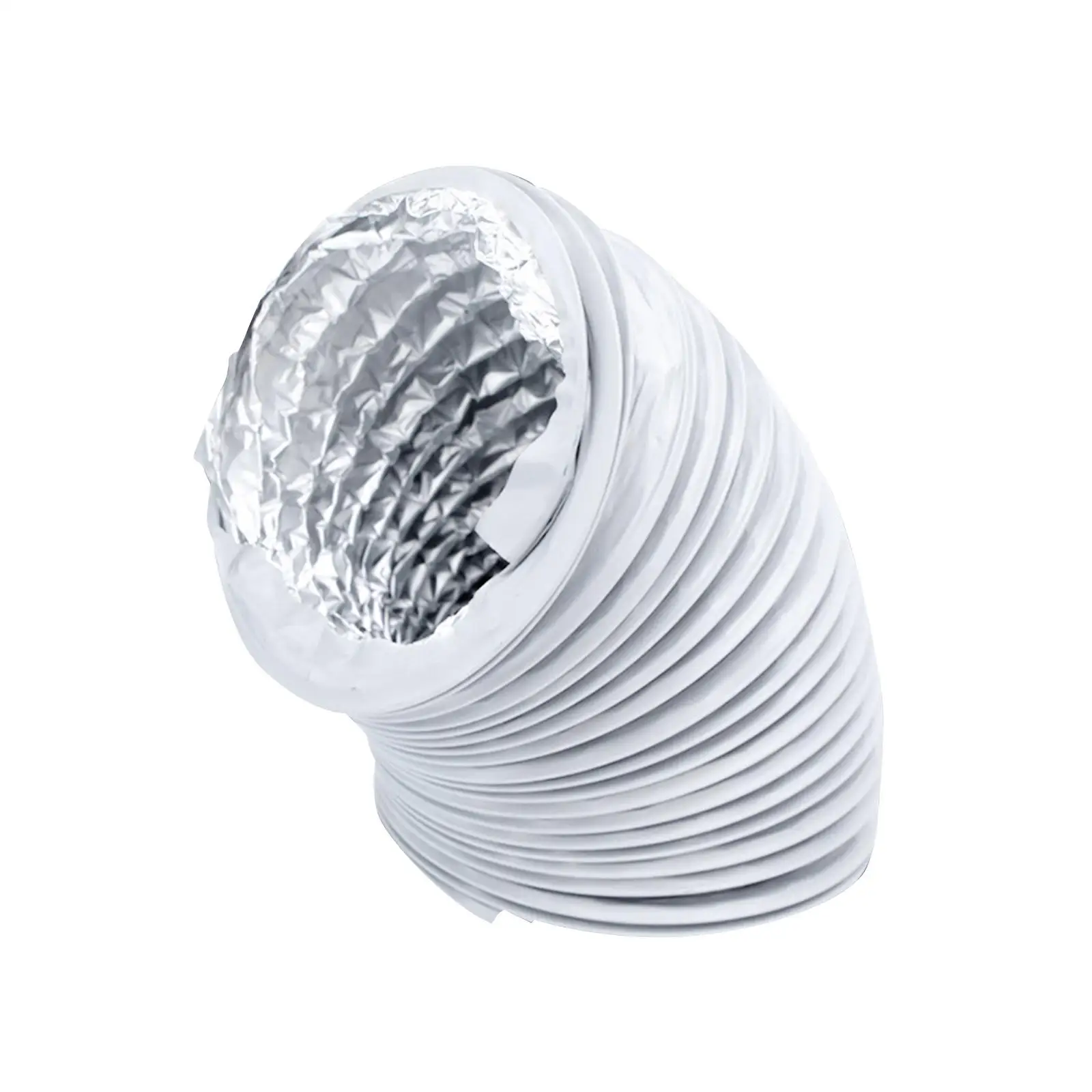 Thick Layer Aluminum Dryer Vent Hose Ducting Tube 600CM Flexible Air Vent for Cooking Exhaust Bathroom Fan Heating System