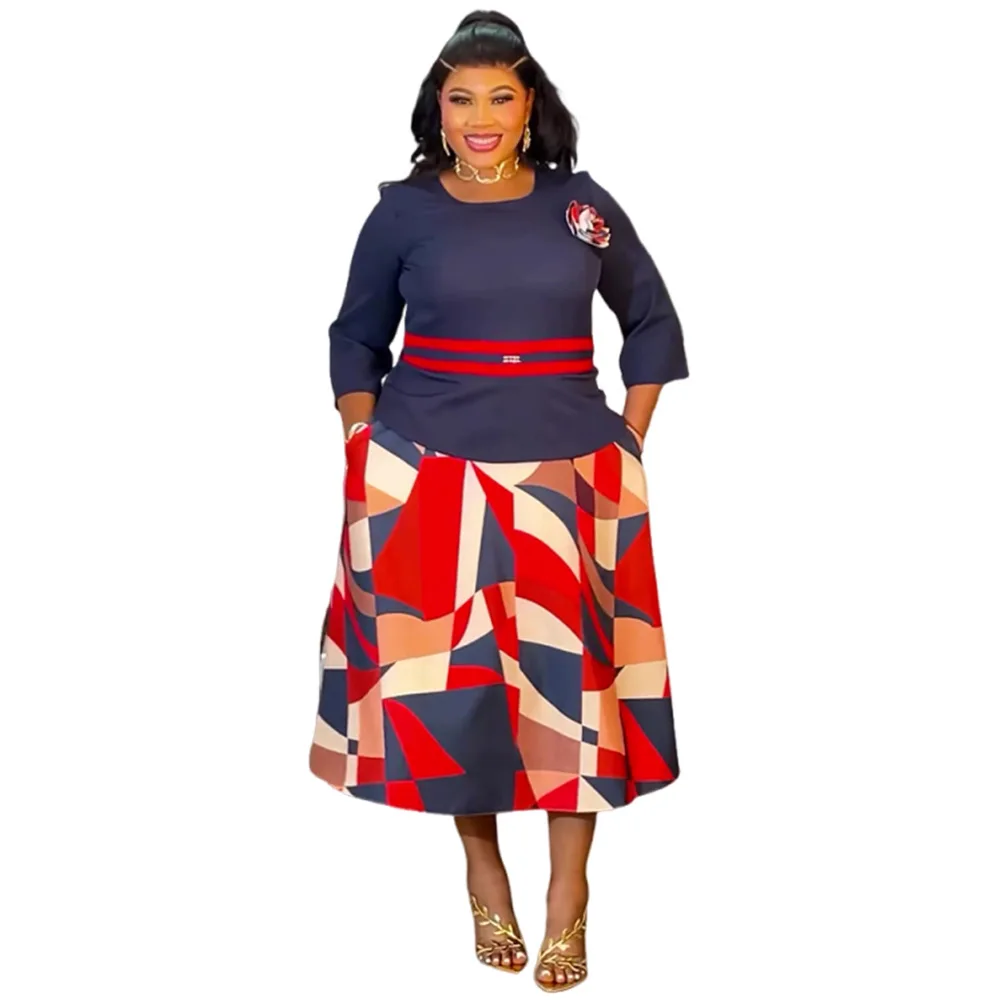 

African Dresses for Women Turkey Muslim Wedding Party Long Maxi Dress Plus Size Lady Africa Clothes Dashiki Ankara Evening Gown