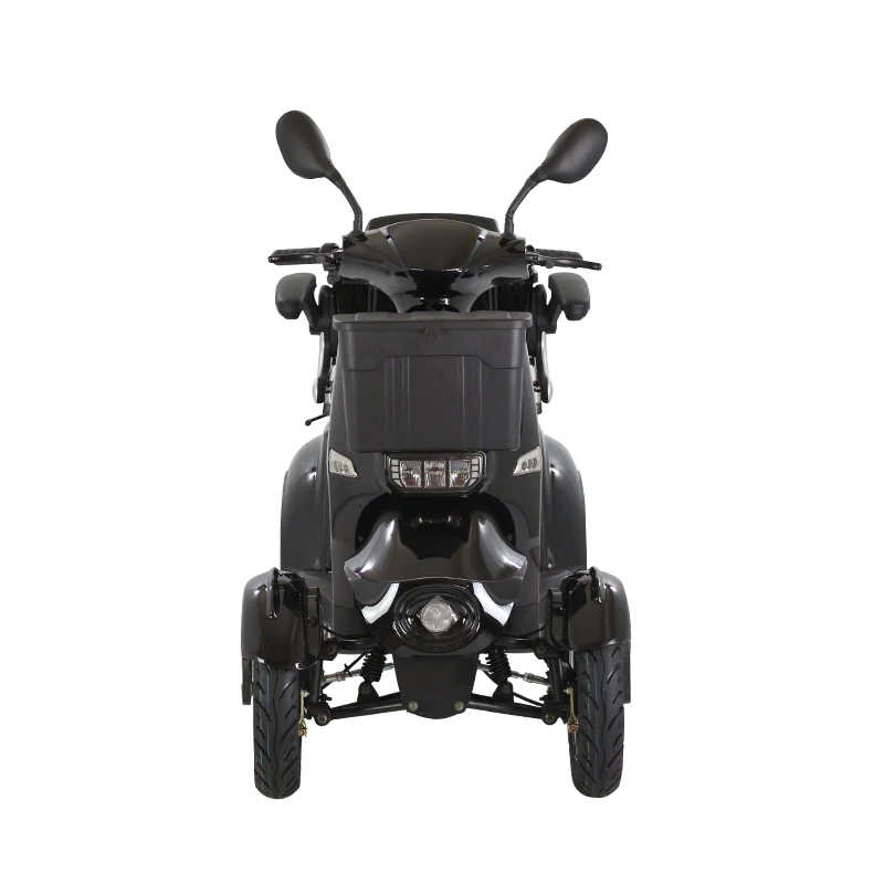 Factory Price Large Storage Basket Outdoor Travel 4 Wheels Mobility Electric Scooter for the Elderly and Disabled