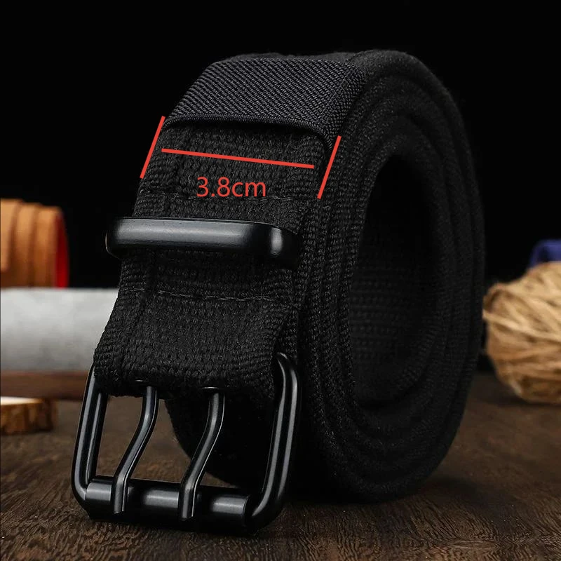 Mode Mannen Riem Canvas Webbing Casual Designer Hoge Kwaliteit Militaire Training Riem Sport Outdoor Riem Voor Mannen Riem HB065
