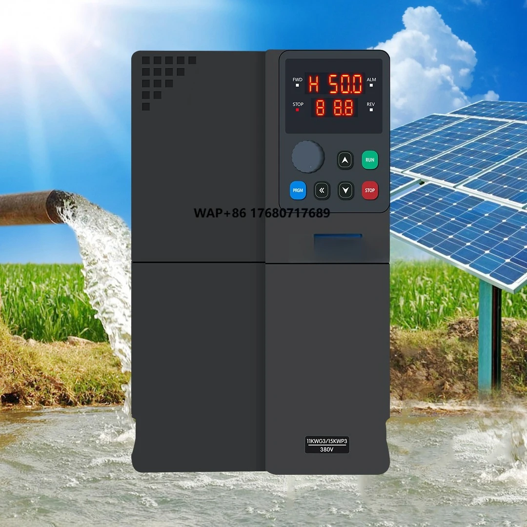 22kw Solar Inverter Water Pump Variable Speed Controllers Solar Pump Inverter 30hp Three Phase