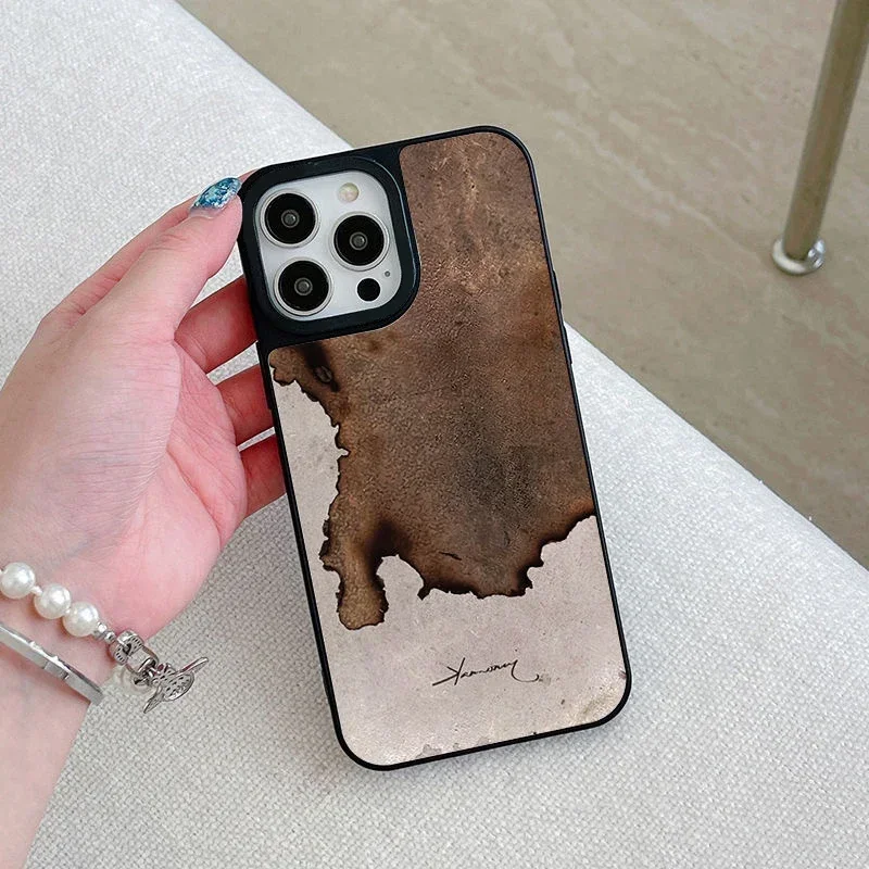 เน่า iPhone 11 12 13 14 15 16 Pro Max กระจกพื้นผิว MagSafe Case Cover Shell