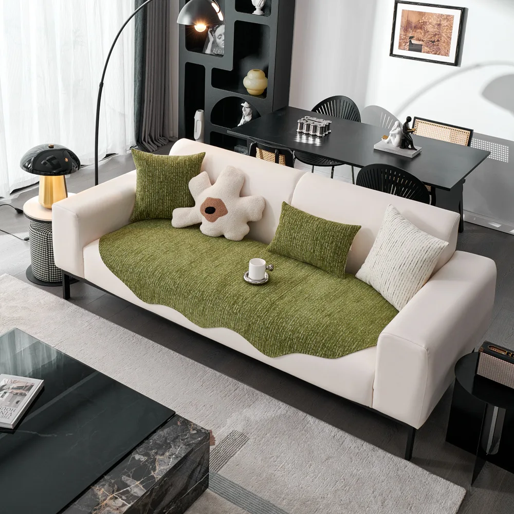 Nordic Cotton Sofa Covers for Living Room Geometry Universal Sofa Mat Towels Non-Slip Couch Cover Cushion Home Decor Slipcovers