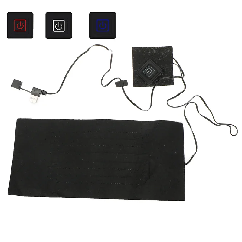 5V 2A Outdoor Climbing USB  Cloth Heater Pad Heating Waist Abdomen Cushion Pet Winter Warmer