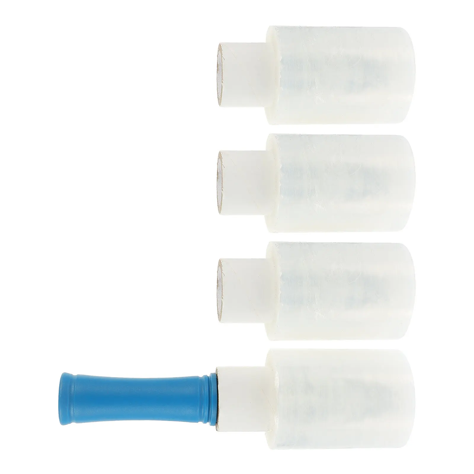 

Набор из 1 рулона термоусадочной пленки: толстая самоклеящаяся прозрачная стрейч-пленка для промышленной упаковки, защиты кабелей, проводов и шлангов