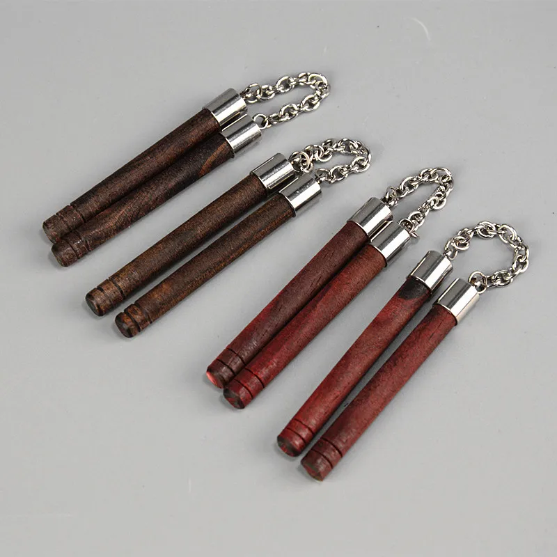 1/6 Soldier Weapon Accessories Wooden Nunchaku Model  fit 12\