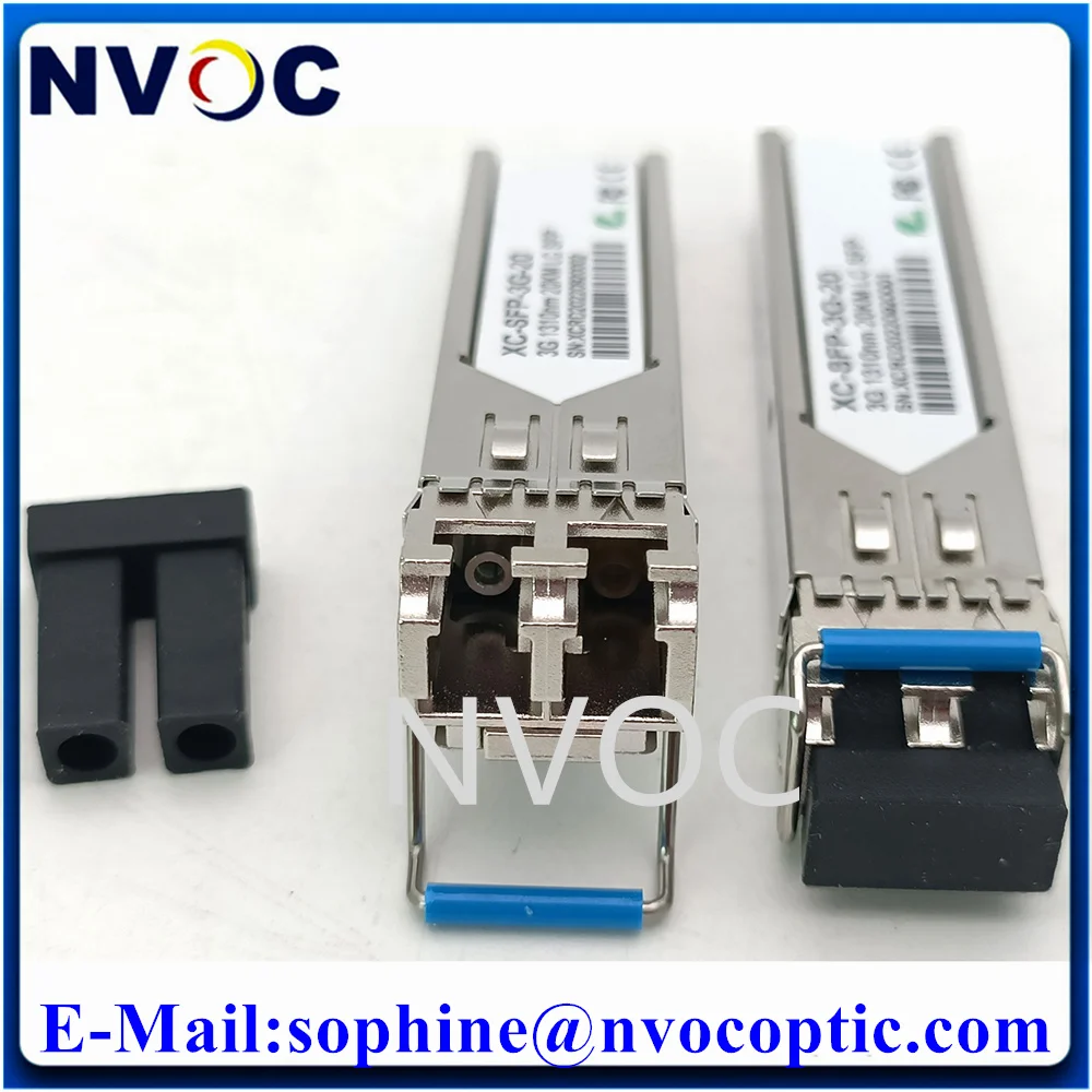 Imagem -04 - Vídeo Sfp Transceptor Ótico 3g Smf Sdi ao Conversor de Fibra Pluggable Quente lc Duplex Mais 3.3v 1310nmdfb-ld10km 20km Alcance 3gbps