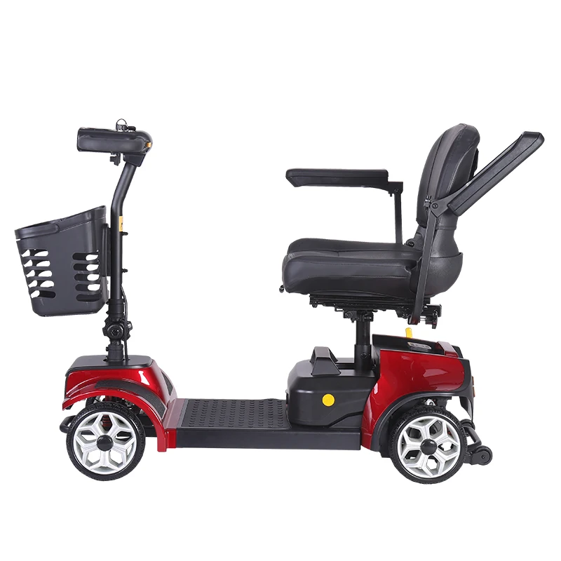 

Электрический складной 4-колесный скутер Airo оптом для пожилых и людей с ограниченными возможностями, мини-мотоцикл