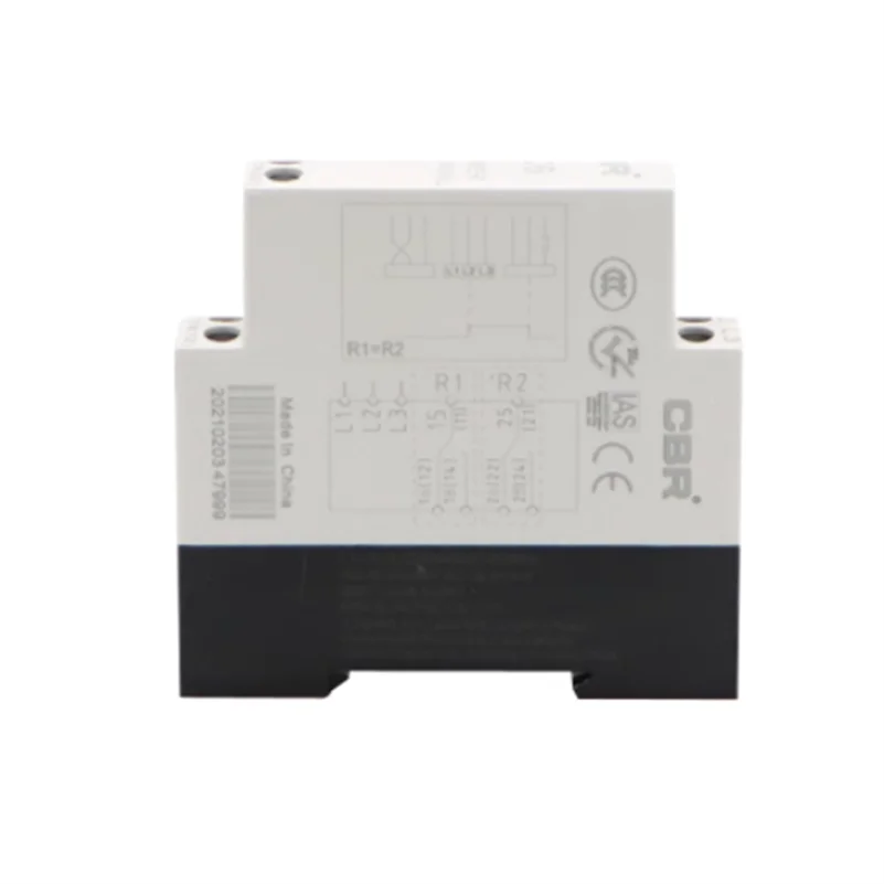 CBR RD6 Phase Sequence Protector Crane Overvoltage Undervoltage Power Three-Phase Detection Relay