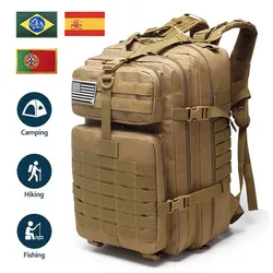 30L/50L Tactical Backpack Men 900D Nylon Hiking Bag Waterproof Rucksacks Army Outdoor Camping Trekking Hunting Bag