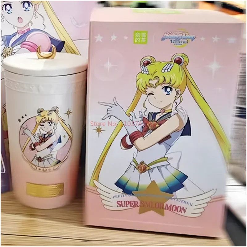 

2024 New In Stock Original Sailor Moon Ceramic Cup Brand New Original Packaging Moonlight Guardian Ceramic Water Cupdesktop Gift