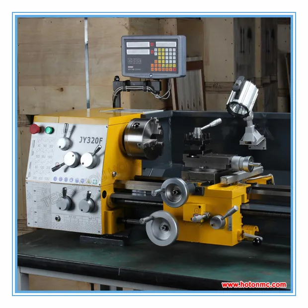 Manual Metal Universal Bench Top Horizontal Lathe Machine CJM320B