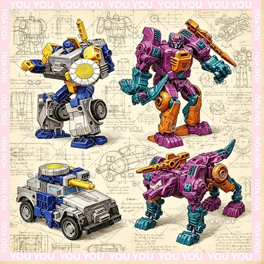 

В наличии: Трансформирующиеся игрушки Hasbro Age of The Primes, фигурка-робот Carnivac Fisitron, коллекционные игрушки, подарки, товары для хобби