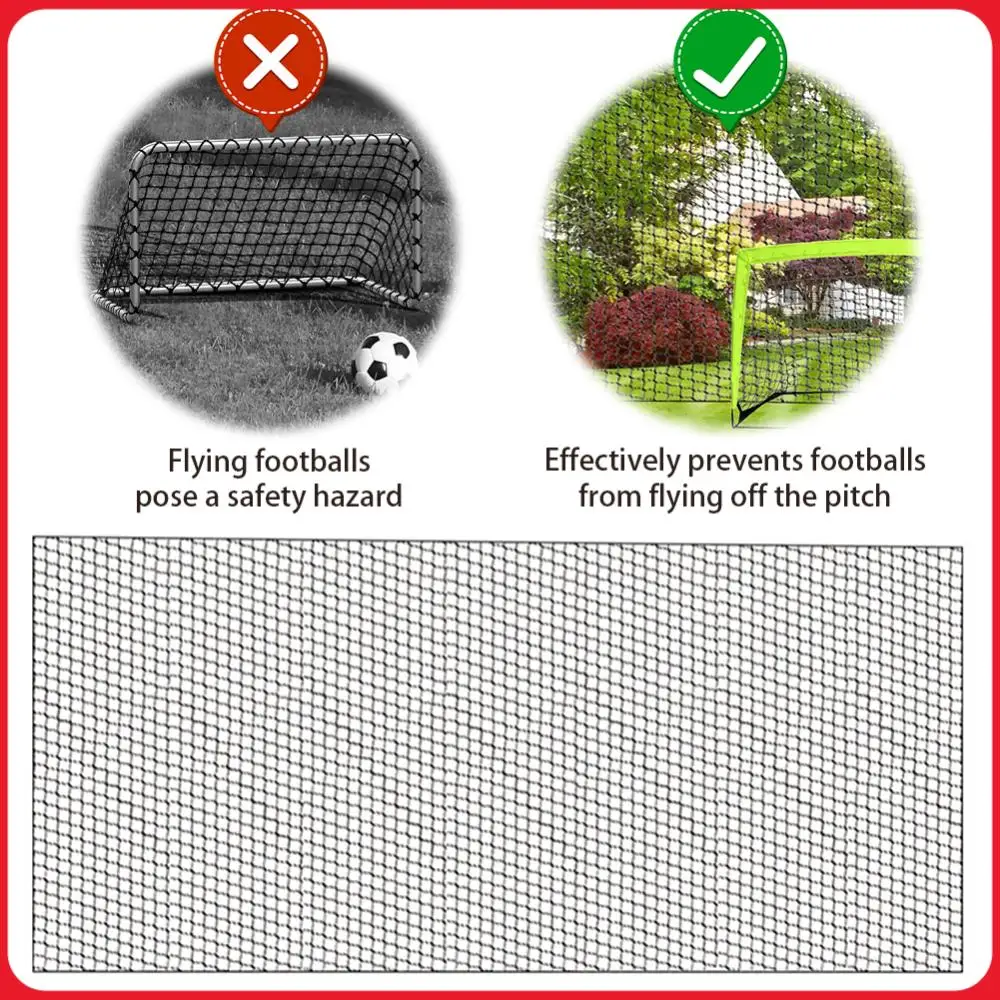 

Soccer Backstop Net Soccer Practice Sports Netting Ball Sports Barrier Net for Backyard Soccer Training