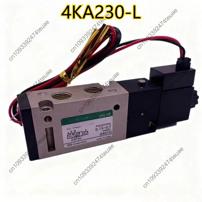 Pneumatic Solenoid Valve 4KA230-L Center Seal Type / 4KA240-L Center Bleed Type Junction Box Type