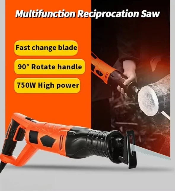 750W High Performance Saber Power Tools Electric Reciprocating Saw