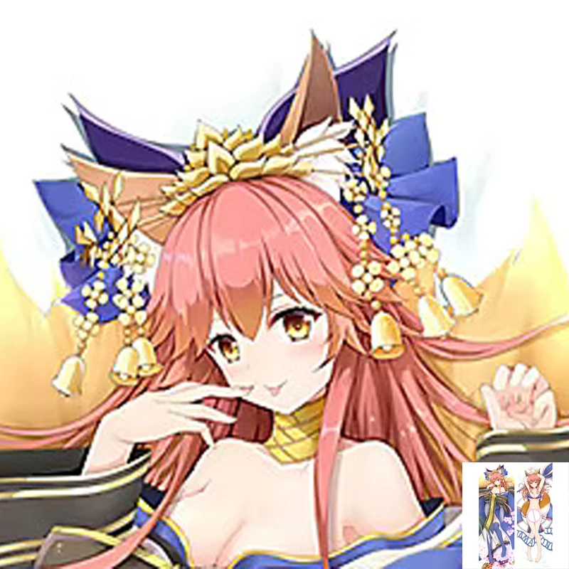 

Dakimakura Anime Tamamo Mae 2 Side Printed Hugging Body Pillowcase Cushion Bedding Decor Pillow Cover 2024