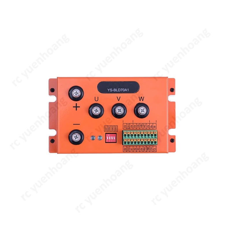 1PCS 15-100V 60A 2000W Single-Channel Brushless DC Motor Controller High Power High-performance Control Component for RC Model