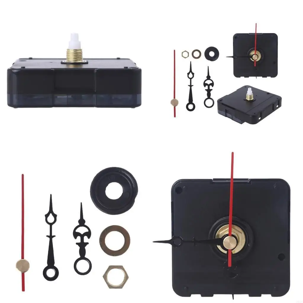 G92C Wall Clock Motor Movement Mechanisms Silent Battery Powered DIY Repair Parts Replacement with Short Hands