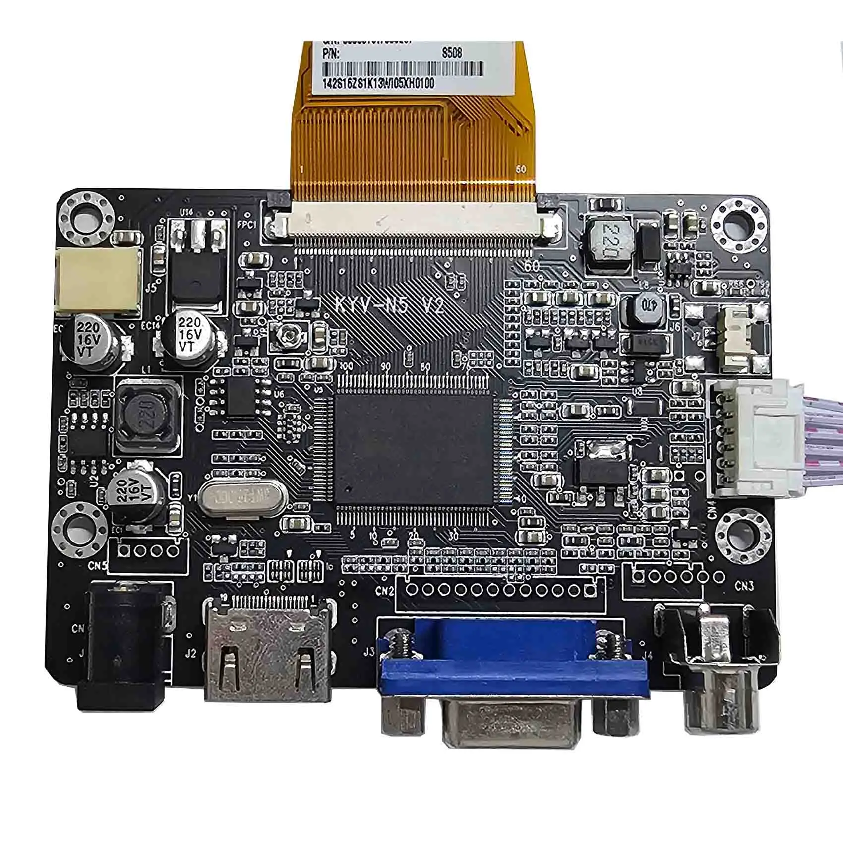 شاشة LCD لوحة تشغيل ، Hd-Mi ، Vga ، Av ، 60Pin ، Ttl ، لعبة الشاشة ، وحدة العرض ، 50 "، A104Sn03 ، 800X600