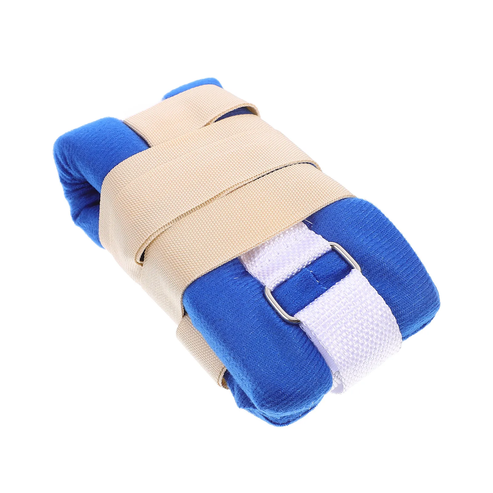 

Sponge Restraints Dual Thickness Hospital Bed Limb Holders Adjustable Cotton Strap Fast Release Bright Blue White Arm
