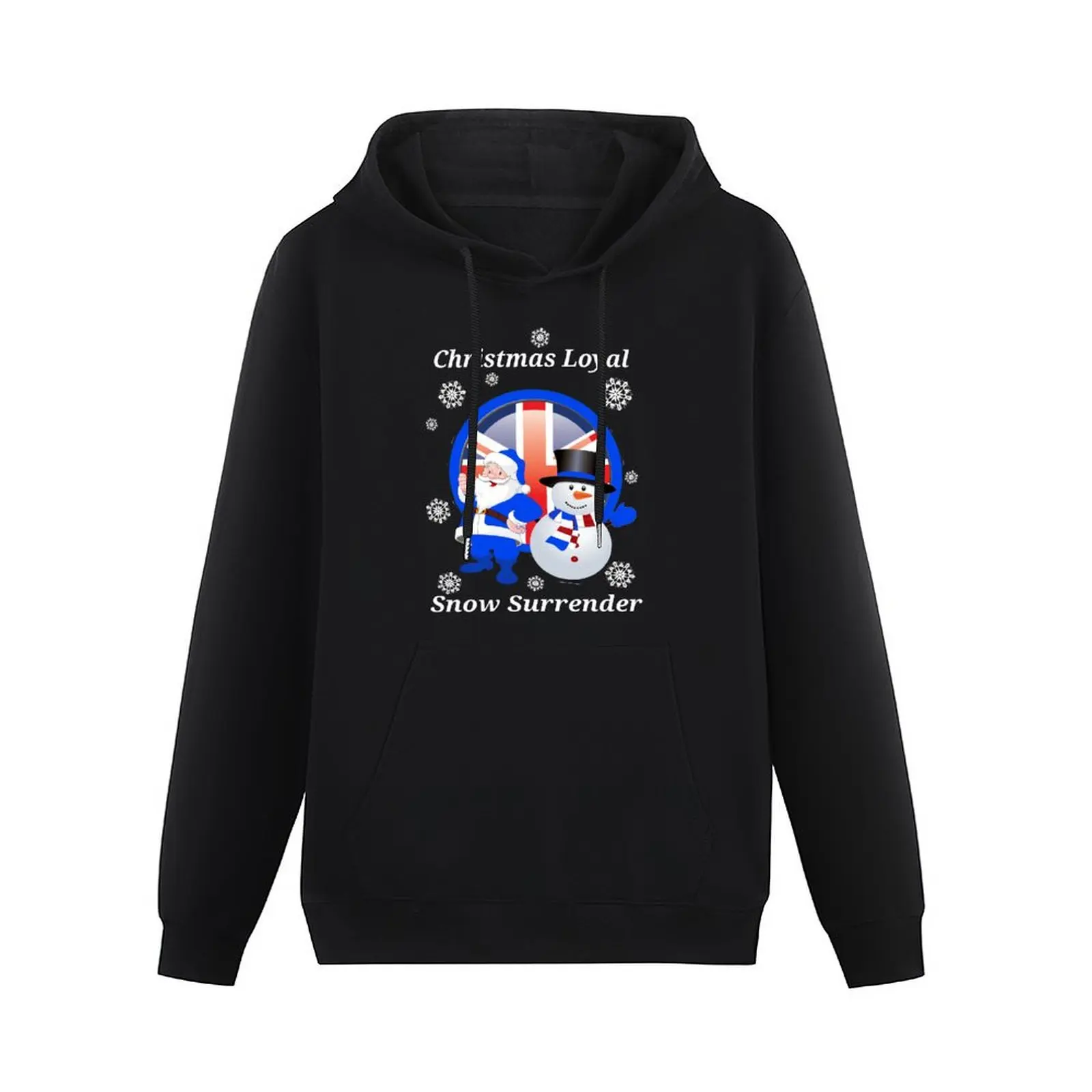 Christmas Loyal Snow Surrender Pullover Hoodie mens clothes men's autumn clothes mens hoodies