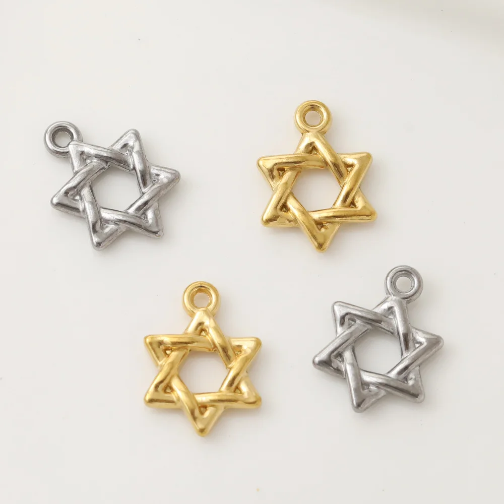 

Cordial Design 13*18MM 50Pcs Hand Made/Stainless Steel/Jewelry Accessories/Star Shape/DIY Pendant/Charms For Necklace #195273