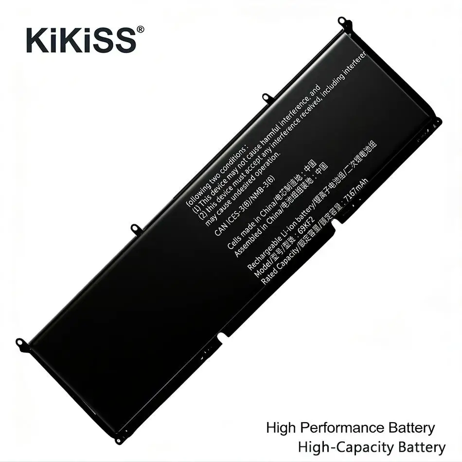 

Battery 69KF2 For Dell Xps 15 9500 9510 9520 Precision 5550 5560 5570 G15 5510 5511 5515 Alienware M15 M17 R3-R6 070N2F P87F002