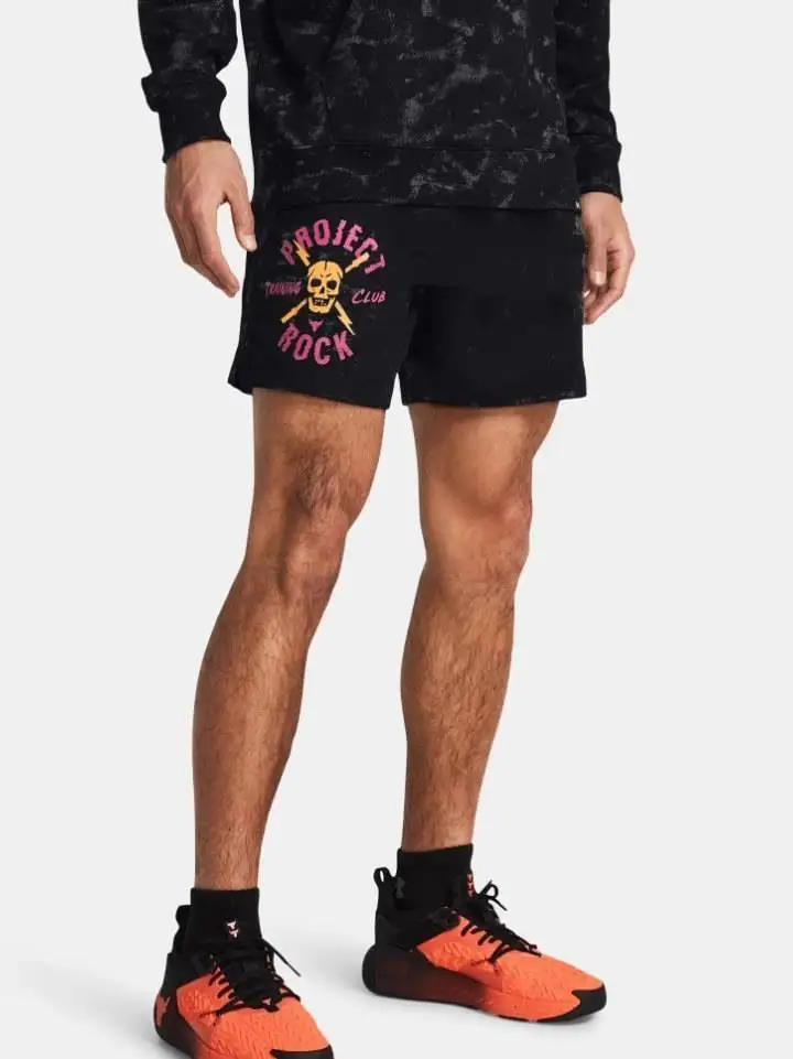 

American summer new skull training club Rock running sports cotton printed shorts oversize ins fashion shorts