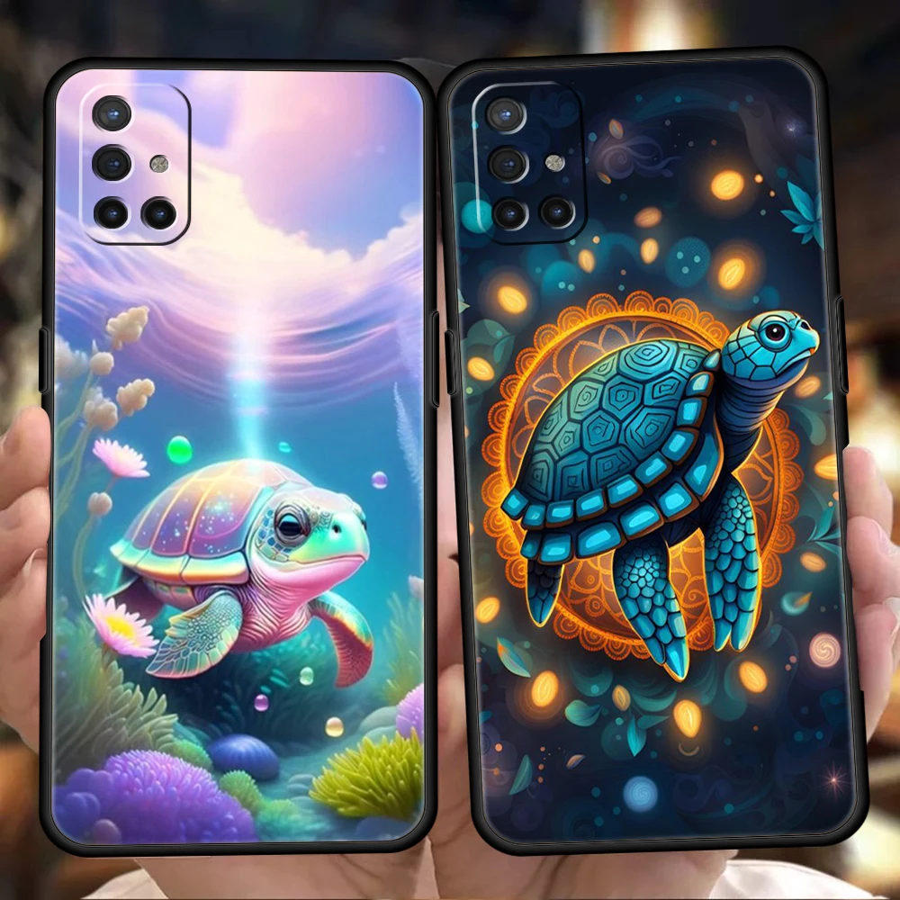 Ocean Animal Tortoise Phone Case For Oneplus 10T 11 R10 Nord N100 N200 N10 10 7 8 9 7T 8T 9R 9RT CE 2 Z Pro 5G Soft TPU Cover