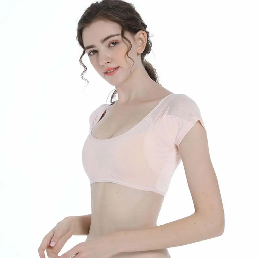 

Underarm Sweat Pads Vest Women's Sweat-Absorbent Vest Quick Dry Moisture Wicking Soft Stretchy Fitness Outdoor Activities Hot