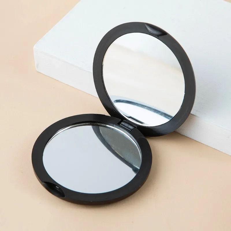 Handheld Double Sided Folding Mirror Square Round Small Mirror Mini Makeup Mirror Cute Gift Makeup Mirrors Skin Care Tools