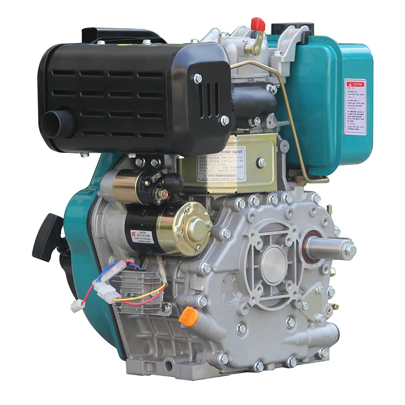 6kW HR186FASE Single Cylinder Air-Cooled Generator Common Air Filter Easy To Operate With Euro 5 Emission Standard