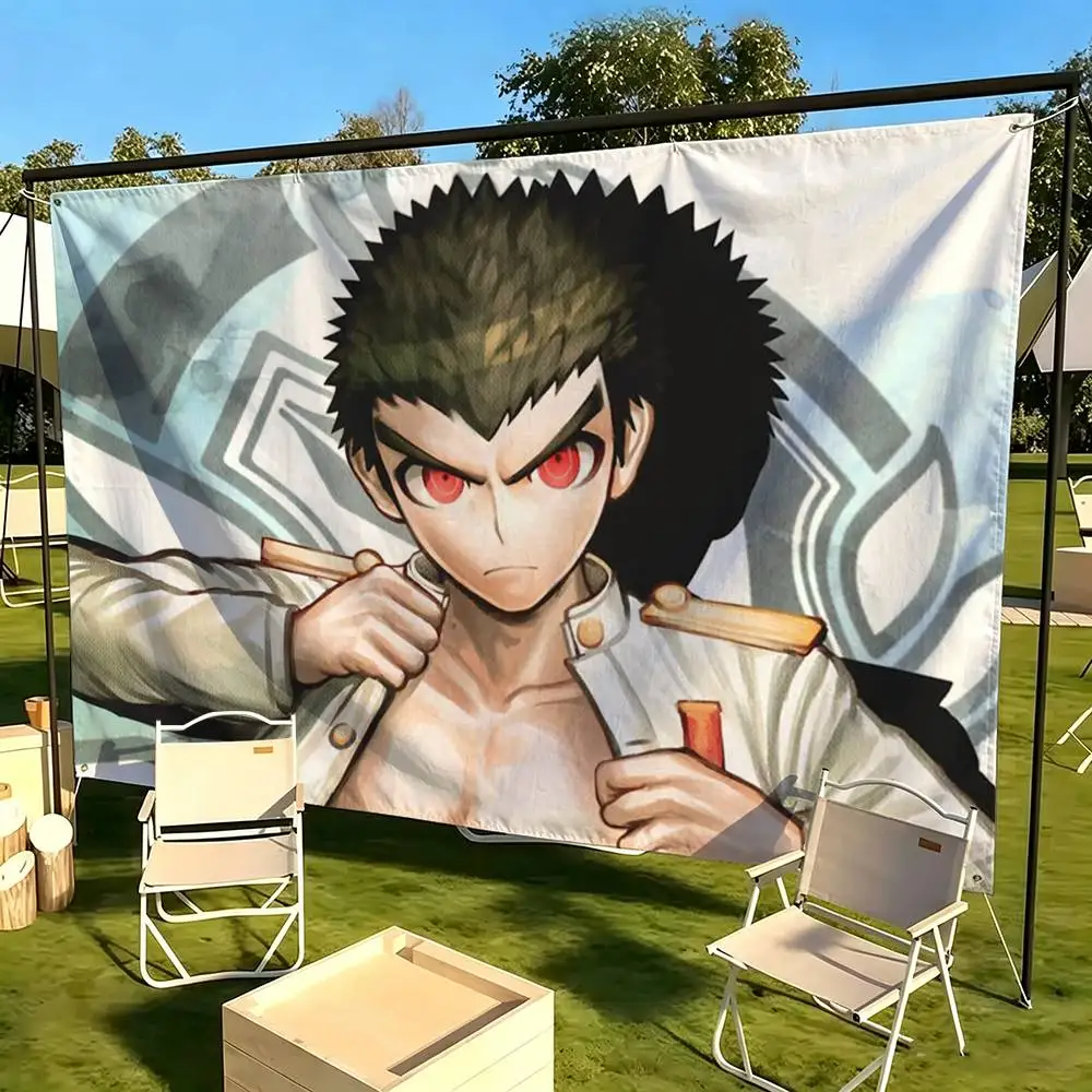 Kiyotaka Ishimaru Anime Danganronpa  Flags Wall Hanging Tapestry Outdoor Garage Room Decorative flag Background Blanket