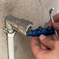 New Bathroom Tools Broken Wire Extractor Threading Tools Tap and Screw Remover Water-Tap Angle Valve Repair for 4/6 Points