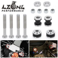 Detachable Sissy Bar Rack Backrest Docking Hardware Mounting Kit For Harley Sportster XL1200 XL883 Forty Eight 2004 - 2018