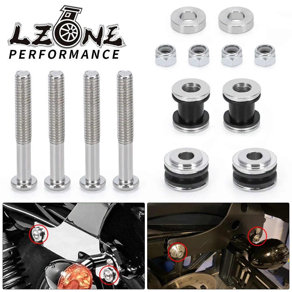 Odłączany stojak Sissy Bar oparcie zestaw montażowy sprzętu dokującego dla Harley Sportster XL1200 XL883 Forty Eight 2004-2018