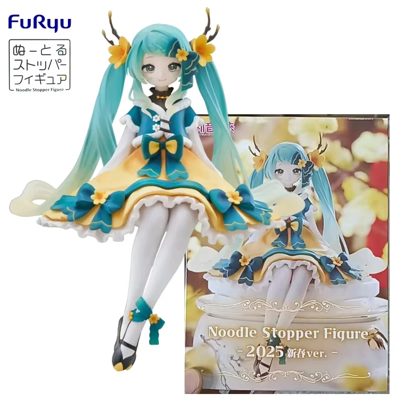 en-stock-furyu-noodle-stopper-vocaloid-hatsune-miku-2025-spring-festival-ver-figurines-d'action-en-pvc-de-14-cm-collection-de-modeles-de-jouets-d'anime