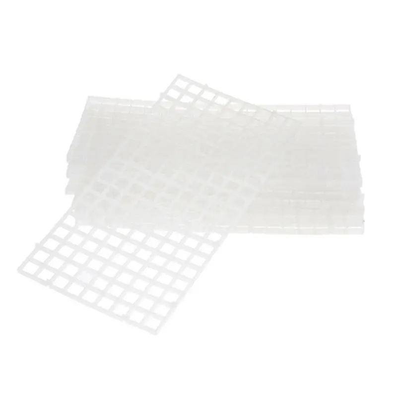AFOURT-10 Stück Aquarium Trennwand Isolationsplatte Filter Trennplatte Netz Kunststoff Trennwand – Detail 1