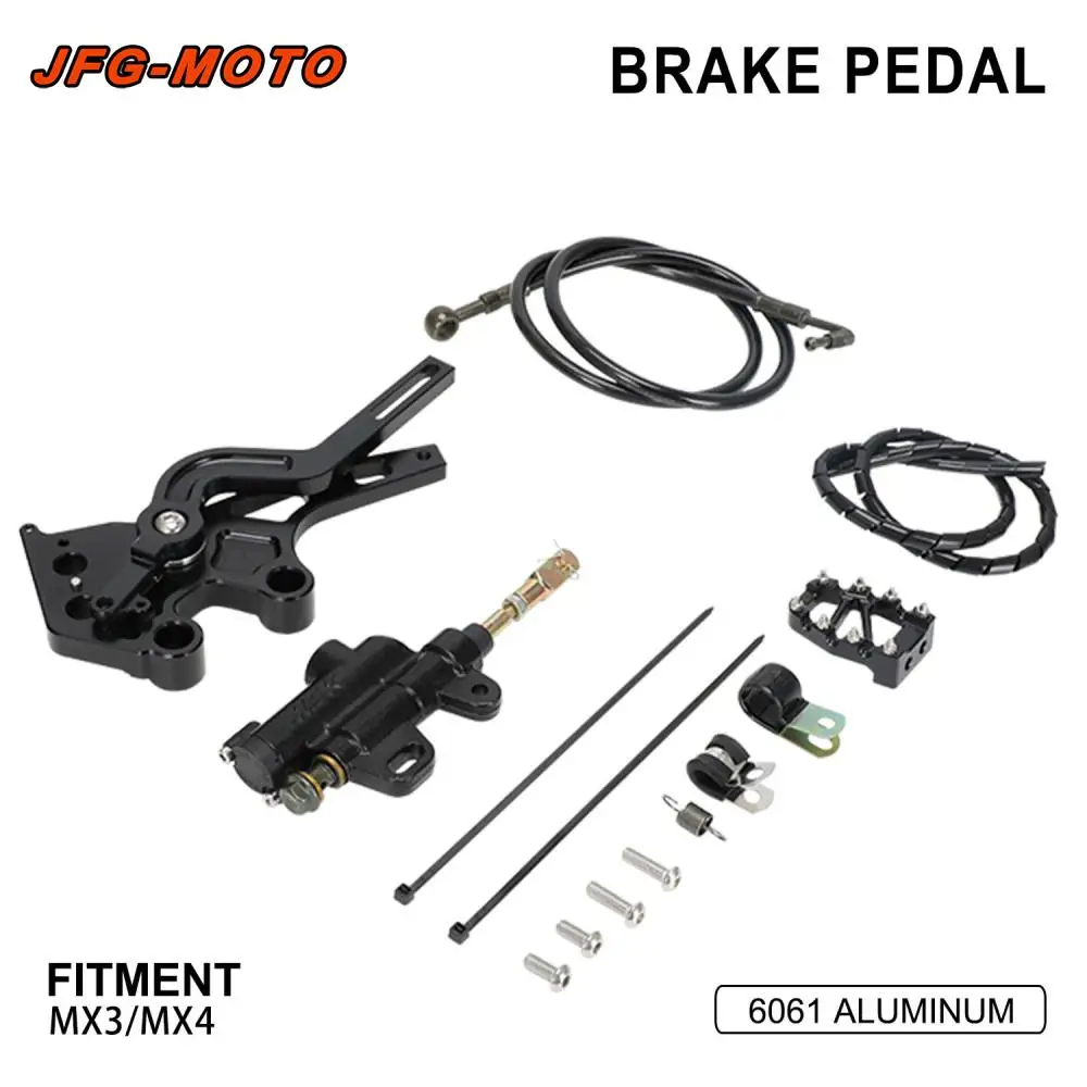 

For TALARIA Rear Hydraulic Foot Brake Pedal Lever Kit Motorcycle Accessories For Talaria Sting MX3 MX4 MX5 Electric Dirt E-Bike