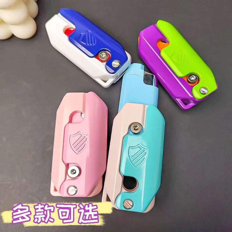 New Cute Carrot Knife Direct Injection Flame Lighter Butane Gas Inflatable Lighter Cool Upscale Exquisite Small Giftr