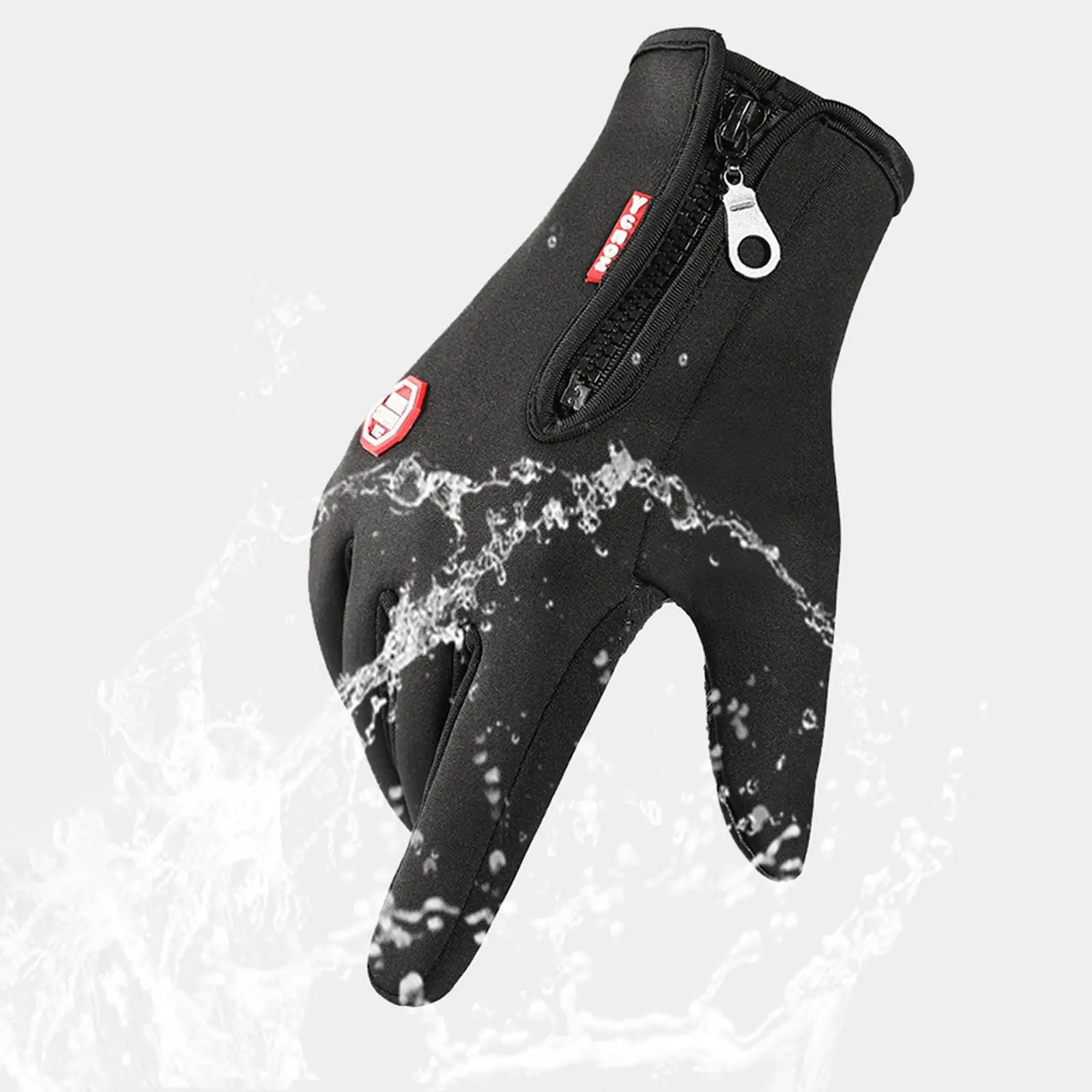 Guantes Térmicos de invierno para hombre y mujer, manoplas de motocicleta con pantalla táctil, Guantes de ciclismo para exteriores, Guantes de