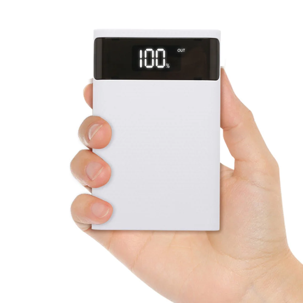 4*18650 Power Bank Case 10W 15000mAh USB Type C Battery Storage Box Without Battery Powerbank Shell For Phone Xiaomi Charging