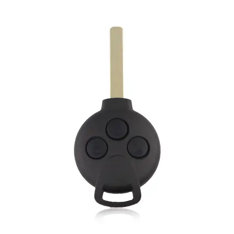 Clé intelligente à distance de voiture à 3 boutons, pour mercedes-benz Smart Fortwo 451 2007 – 2013, 433Mhz, puce 7941, transmetteur d'entrée sans clé