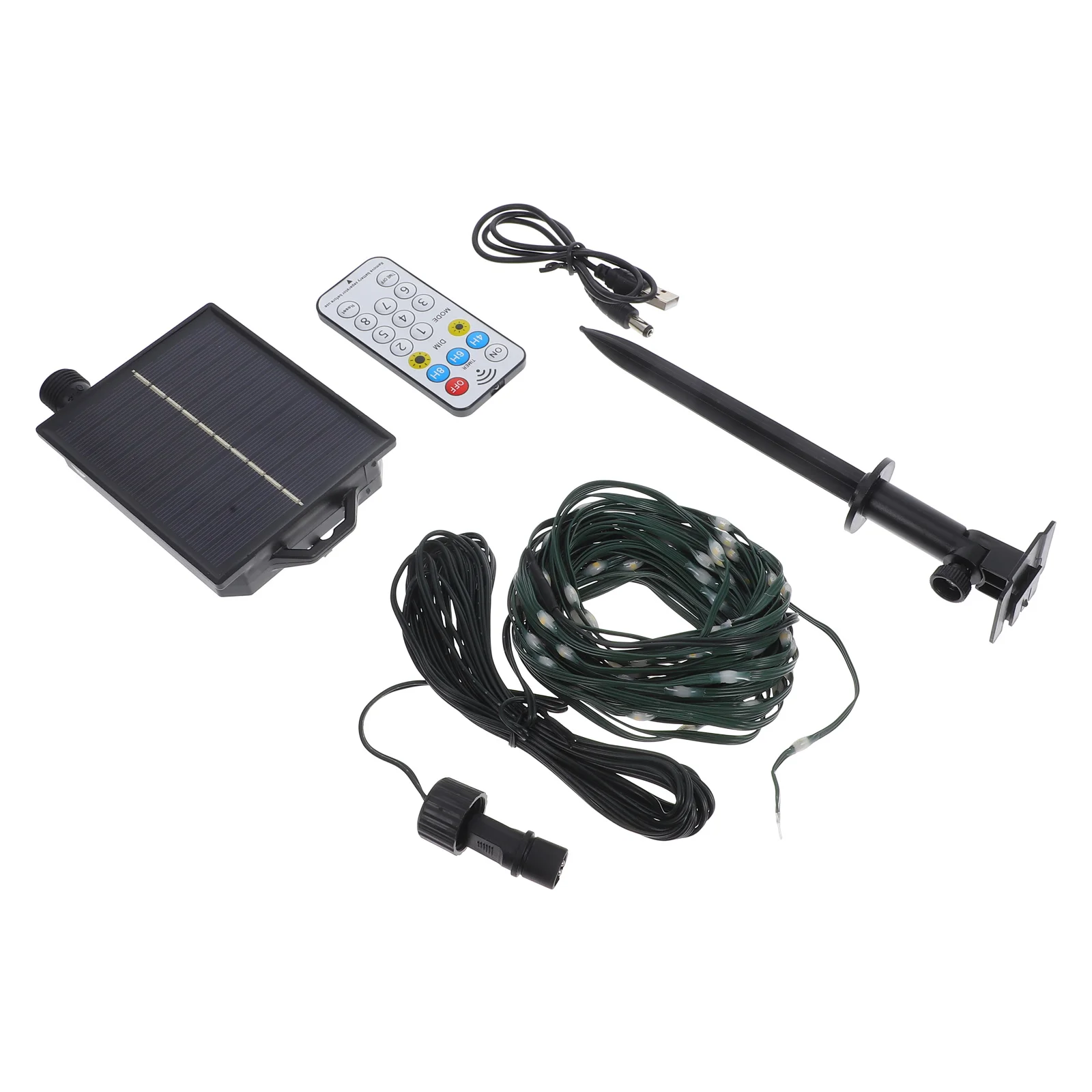 

100-Led 10-Meter Led Strip Light Outdoor Solar String For Wedding Bedroom Decoration Stair Lights Solar Fairy Lights