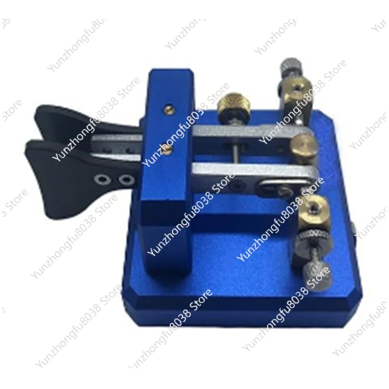 

Automatic Dual-Paddle Telegraph Key CW Key For Ham Radio Users For Amateur HAM RADIO CW Paddle Key Amateur Durable Blue