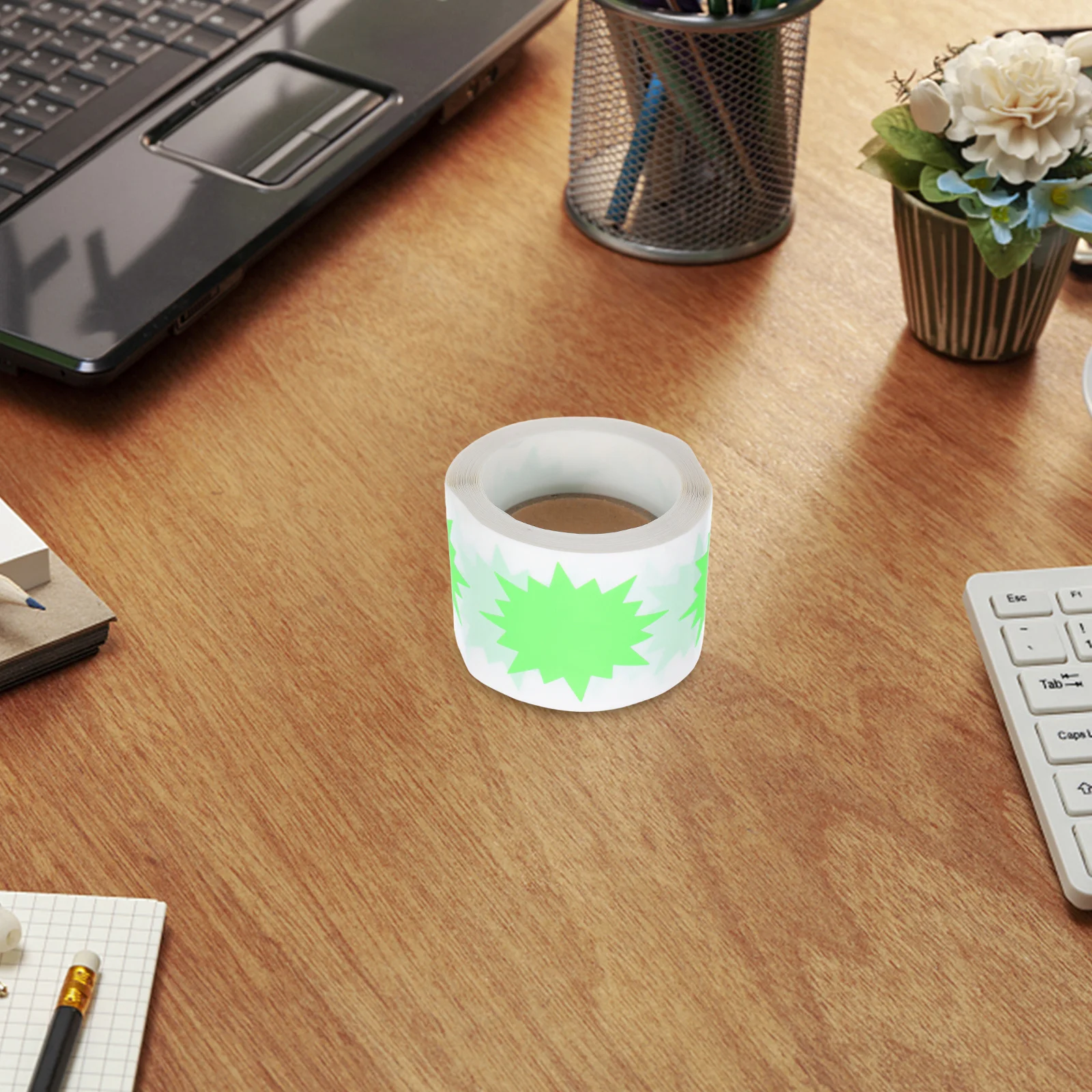 200 قطعة علامات أسعار البيع ملصقات انفجار الفلورسنت لمتجر البيع بالتجزئة ساحة المرآب مبيعات ملصقات ذاتية اللصق ملصقات الأسعار #2