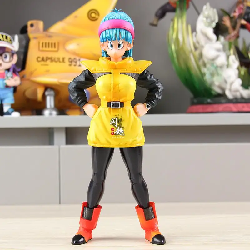 

23 см Dragon Ball Z Namek VF Bulma Фигурка Аниме DBZ Buruma Фигурки Игрушки Манга Фигурка Модель Орнамент Подарок для Детей