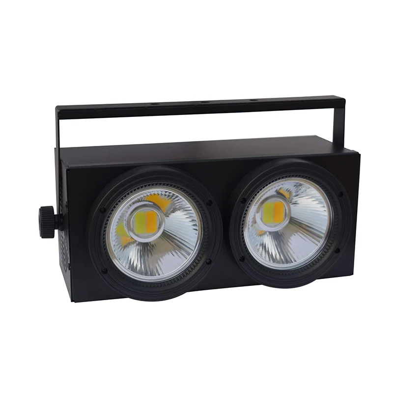 

Quality Assurance 2 * 100W LED Dual Color/single Color Par Light LED Surface Light RGBW COB Strobe Light